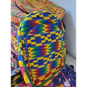 African Ankara Backpacks/ Kente